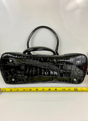 Guess Croc Print Faux Leather
Shoulder Bag