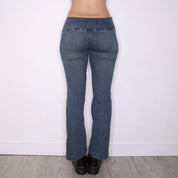 Y2K Low Waisted Flared Jeans (S/M)