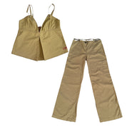 Cop Copine Yellow Striped Set (S/M)