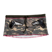 Serious LA camo mini skirt (M/L)