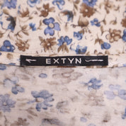 Y2K Floral Blouse (S)