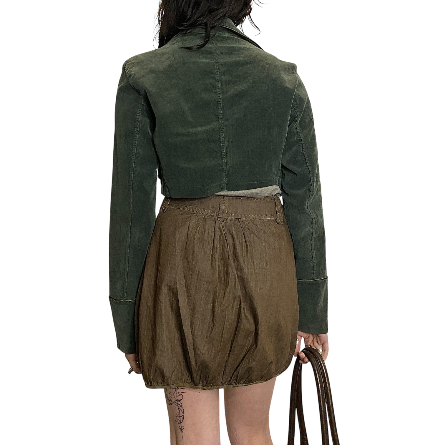 Vintage Cop Copine Mini Skirt (S & M/L)