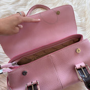 Y2K Baby Pink Buckle Bag