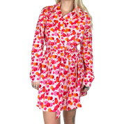 Funky Print Trench Coat (M/L)