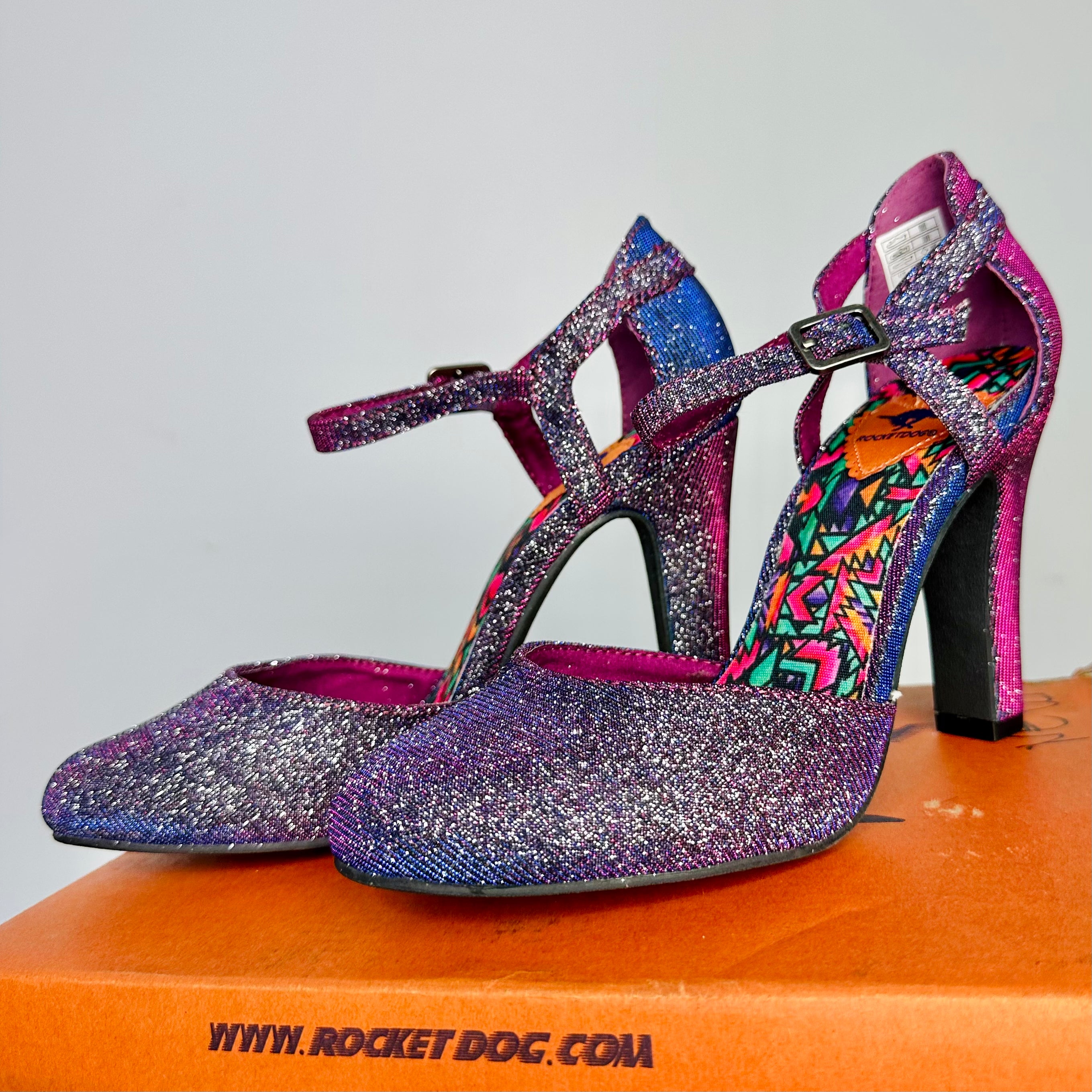 Rocket Dog Glitter Heels (7)