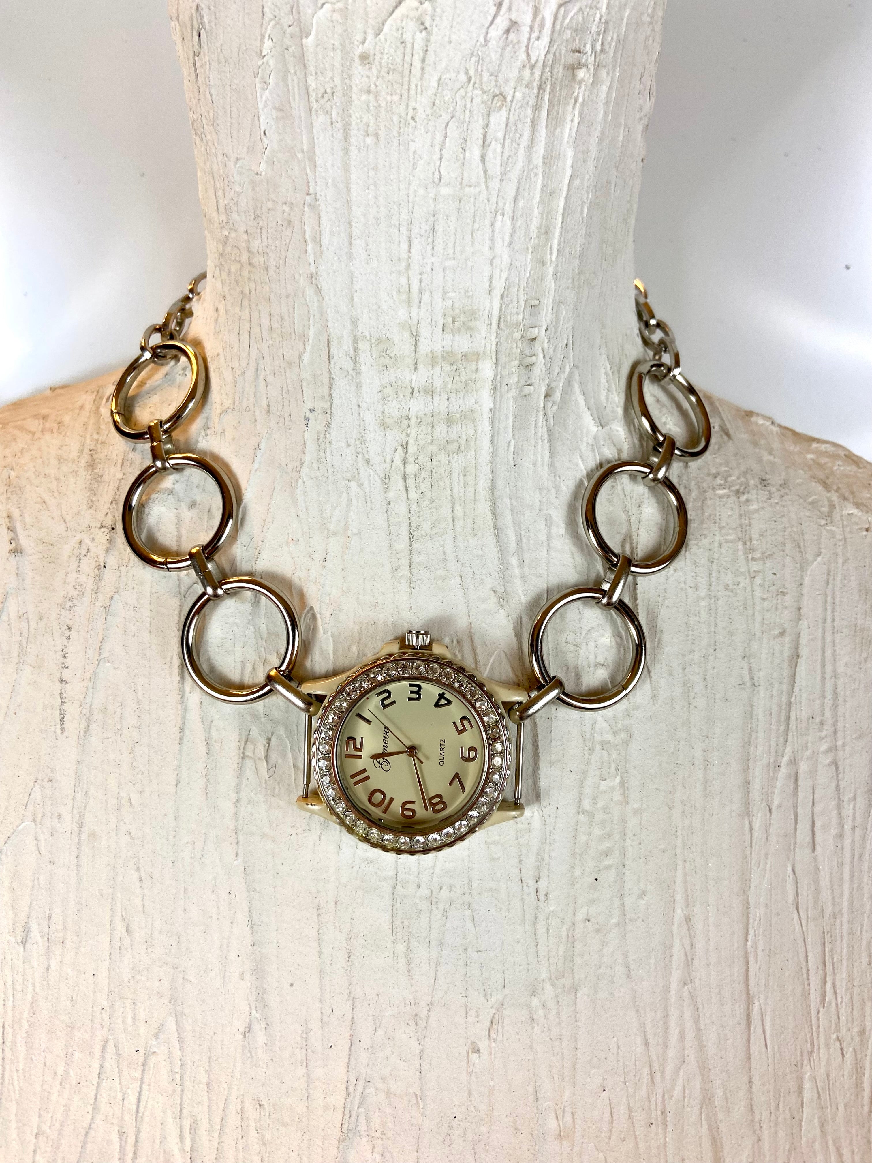 Watch my time choker