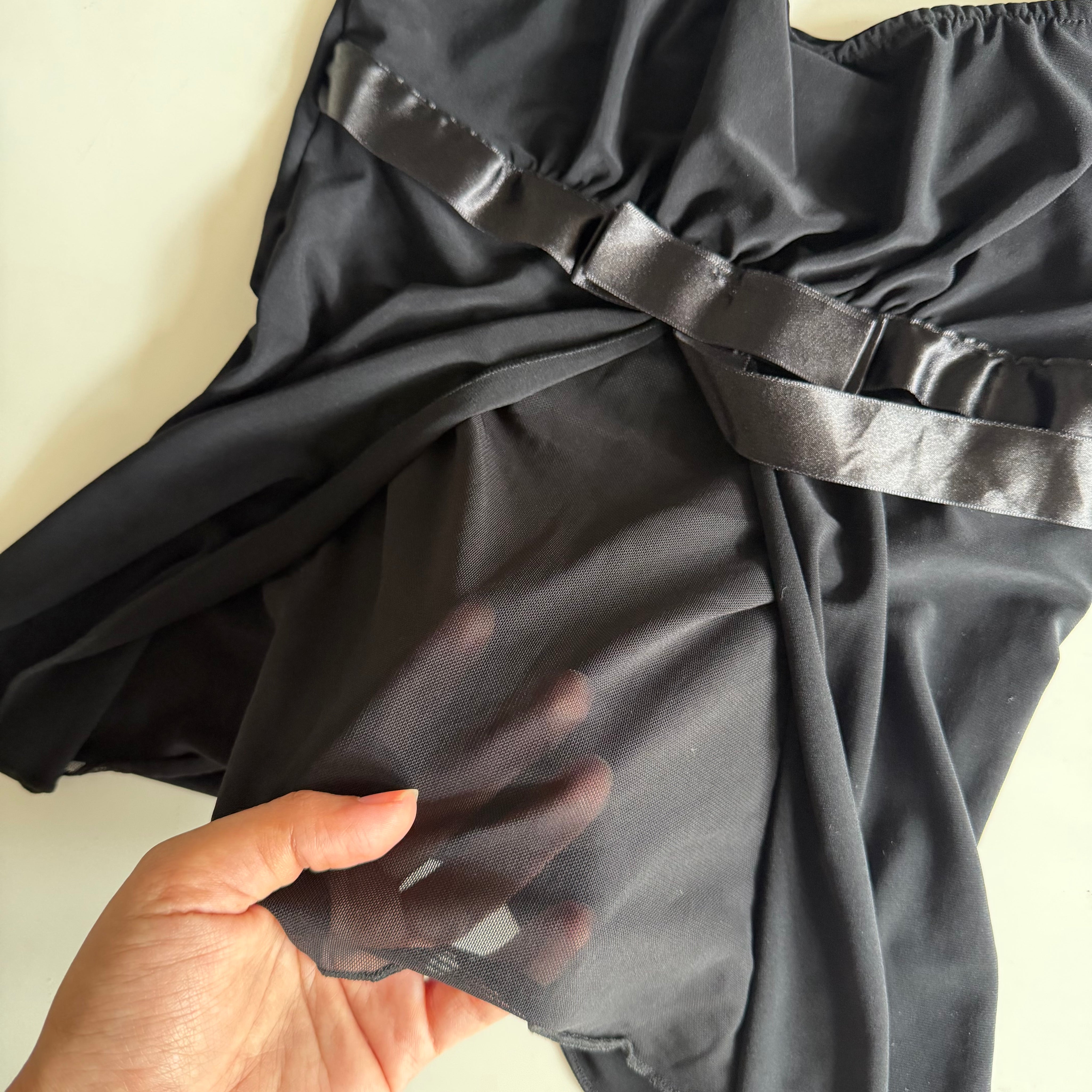 Y2K split front top