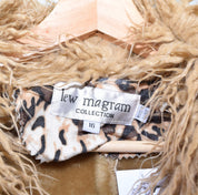 Leopard Print Fur Penny Lane Coat (XL)