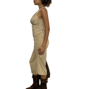 Vintage Morgan De Toi Draped Dress (M)