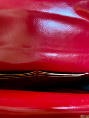 Red and gold purse