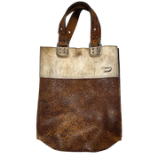 Vintage Diesel Tote Suede Bag