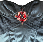 Marciano Silk Beaded Corset (M)