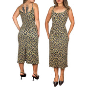 90s Sunflower Midi Dress (M/L)