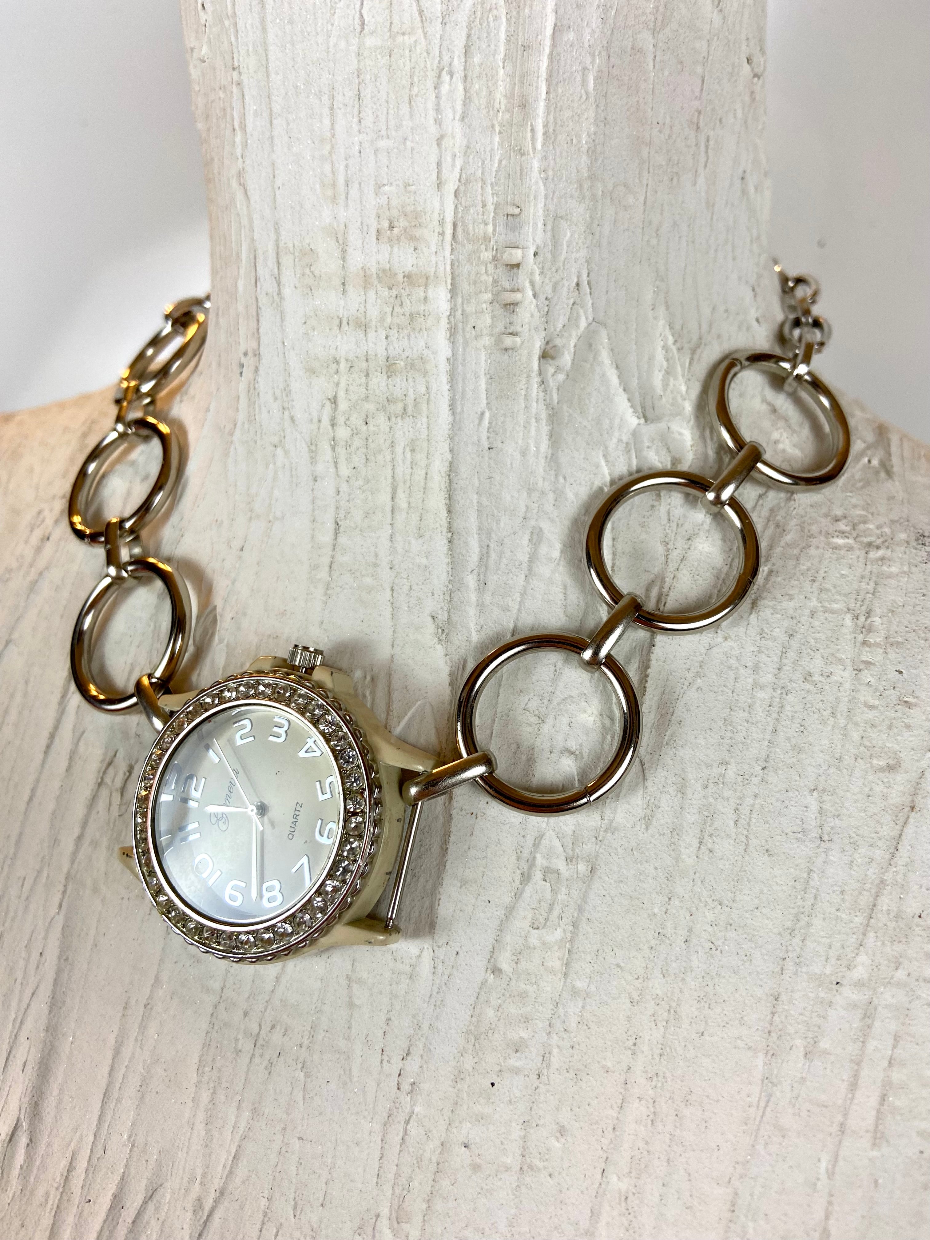 Watch my time choker