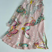 Silk Butterfly Halter Dress (S)