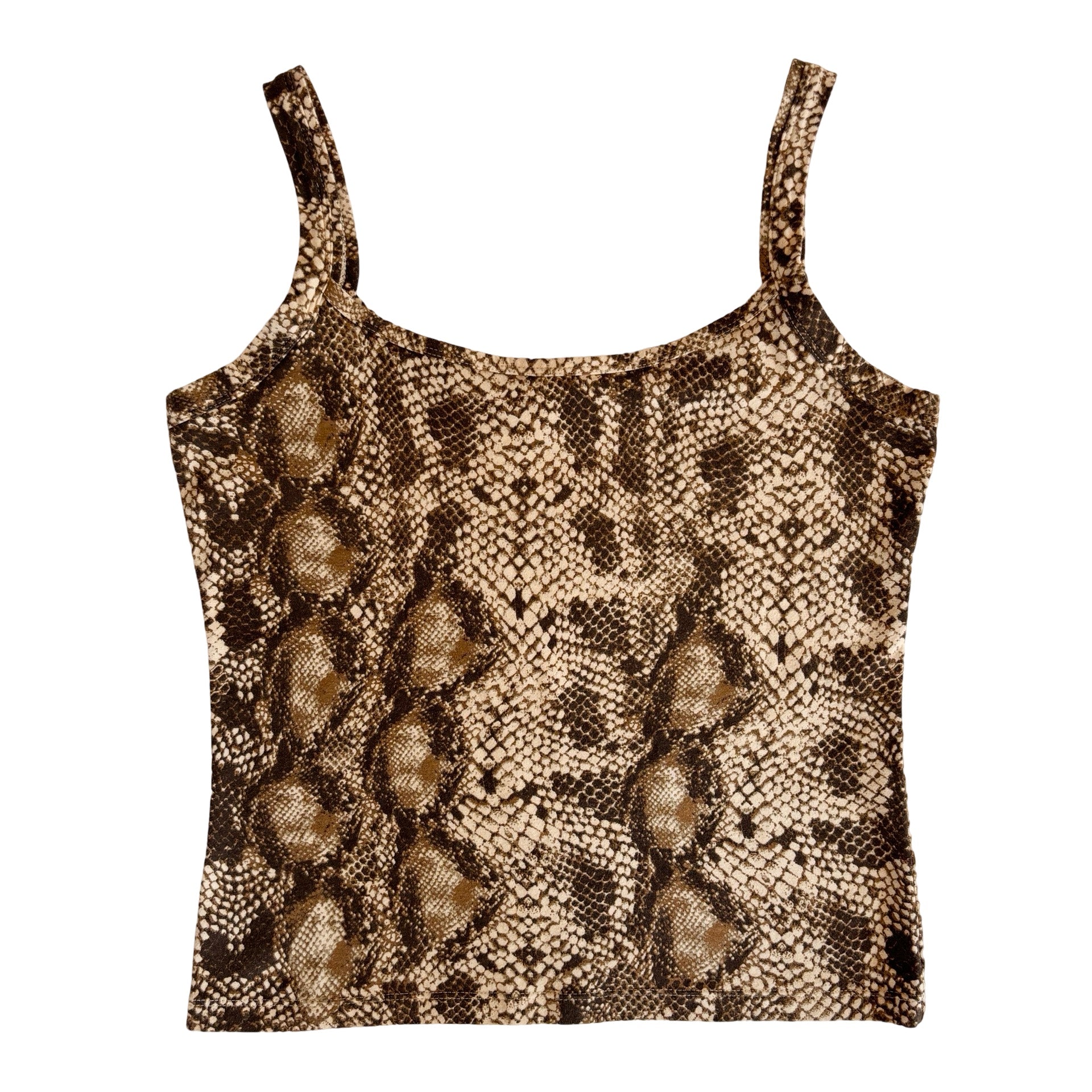 2000s Snakeskin Cami (S)