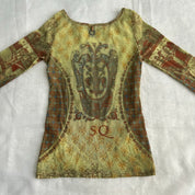 Save the Queen Mesh Top (M)