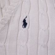 RALPH LAUREN Y2K White Sweater (XS)