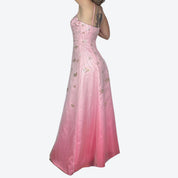 2000s Embellished Ombré Gown (XS)