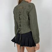 00’s Military Style Jacket (S/M)