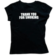 04’ thank you for smoking promotional baby tee (M/L)
