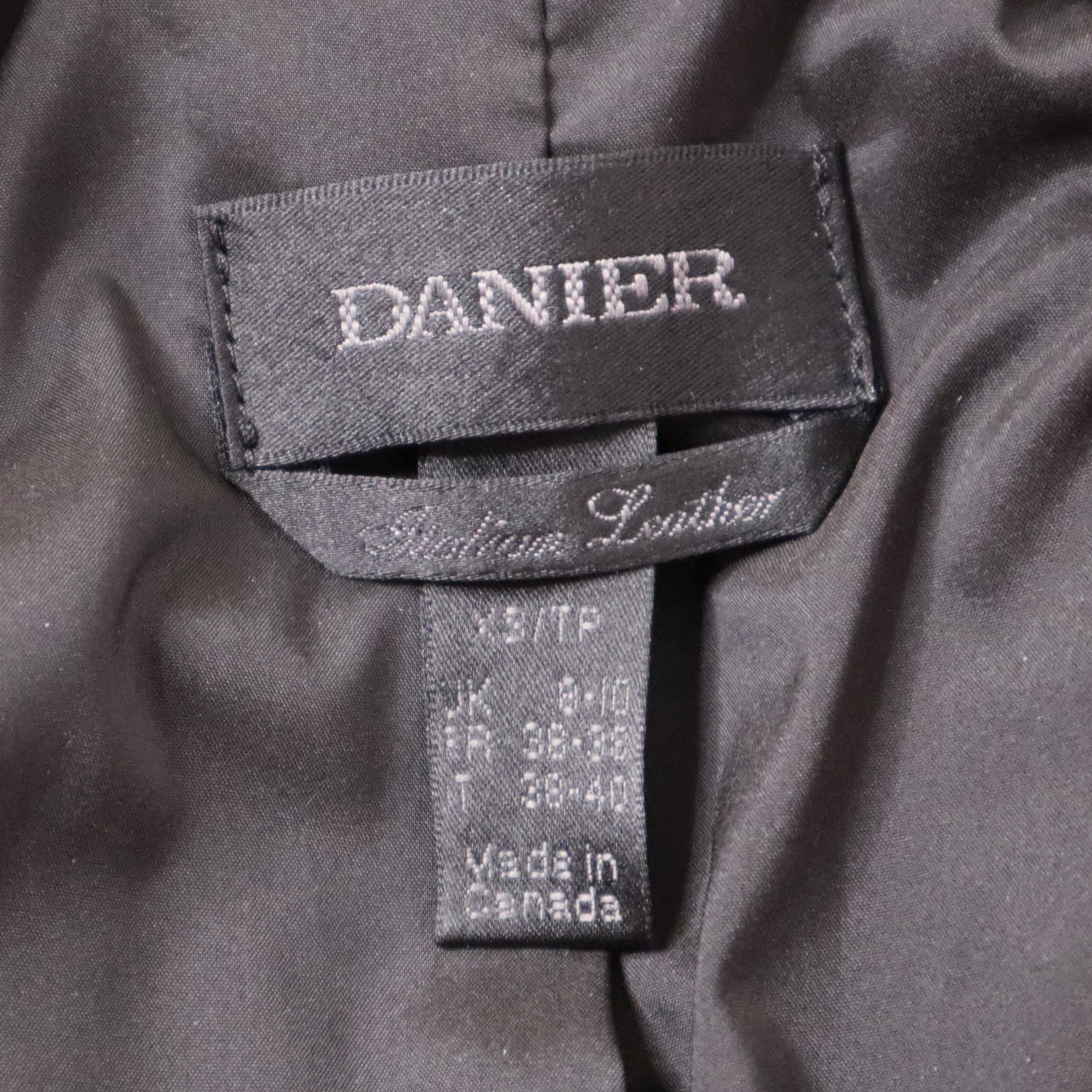 Y2K Sexy Fitted Red Italian Leather Jacket (S)