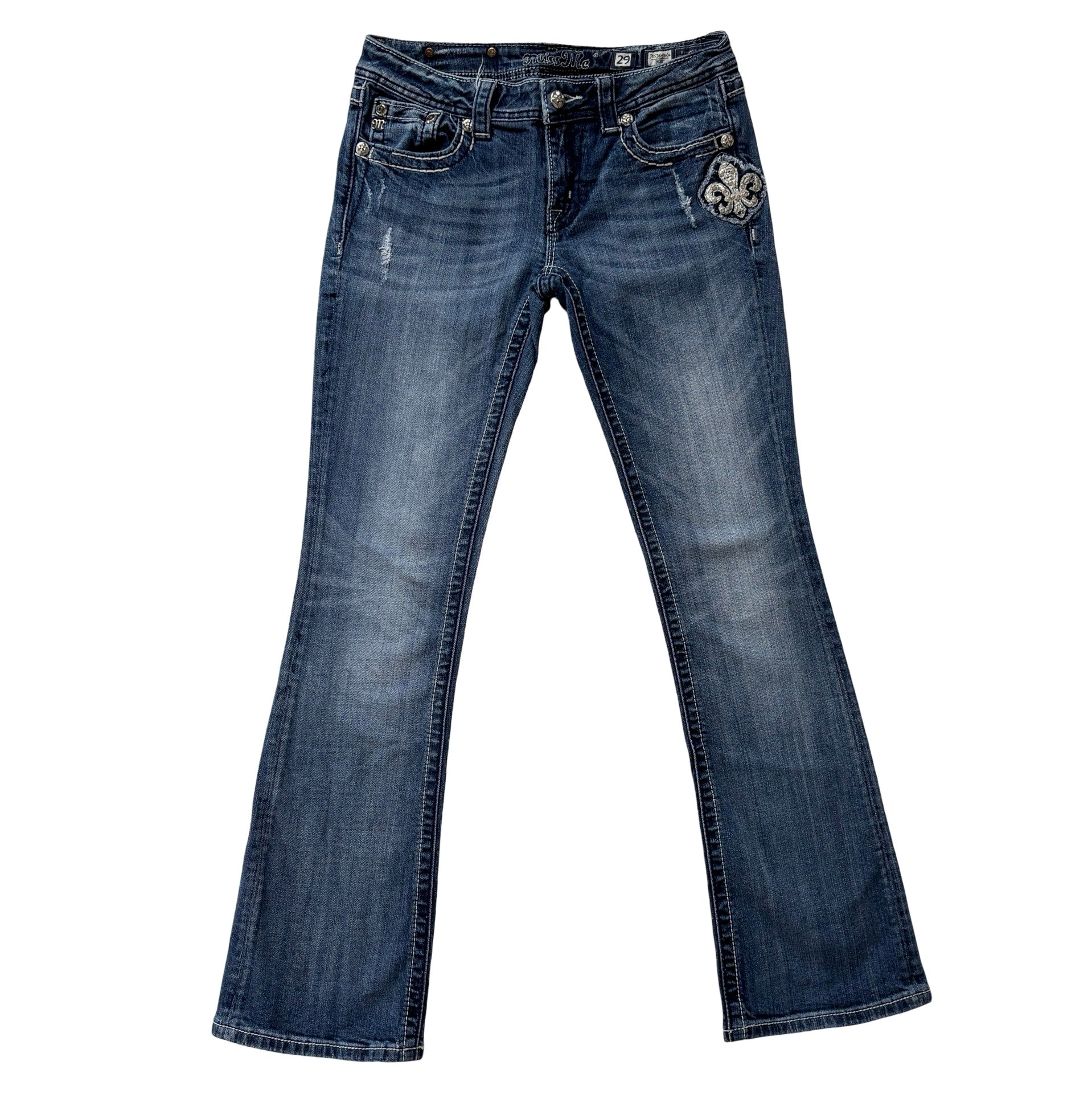 Y2K Miss Me Jeans (S)