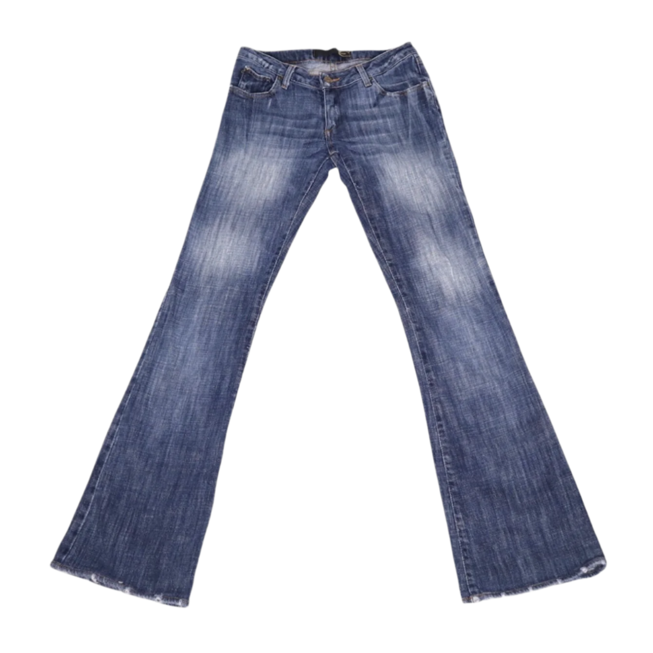 CAVALLI 2000s Low Rise Flare Jeans (XS)