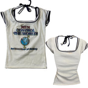 Vintage graphic baby tee (XS/S)