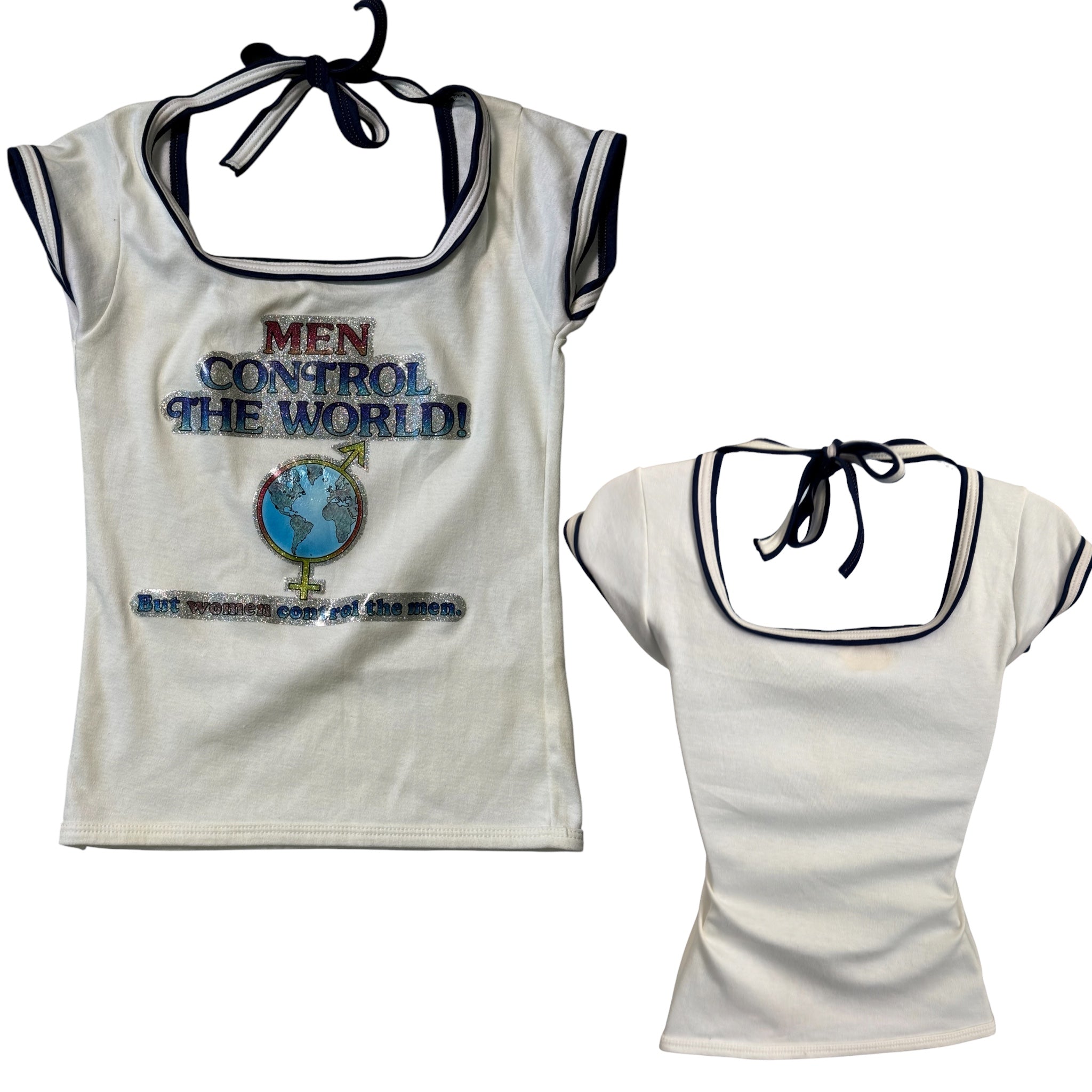 Vintage graphic baby tee (XS/S)