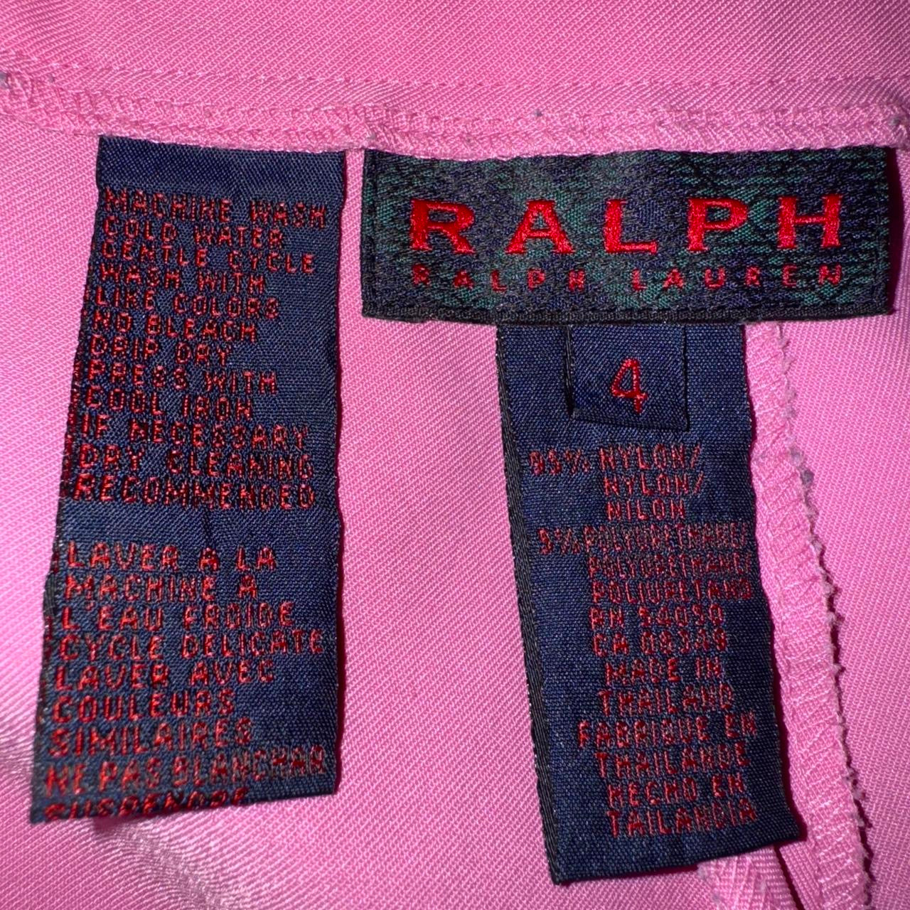 90s Ralph Lauren Bubblegum Capris (S)