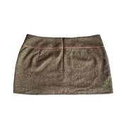 00s Reworked Wool Mini Skirt (S/M)