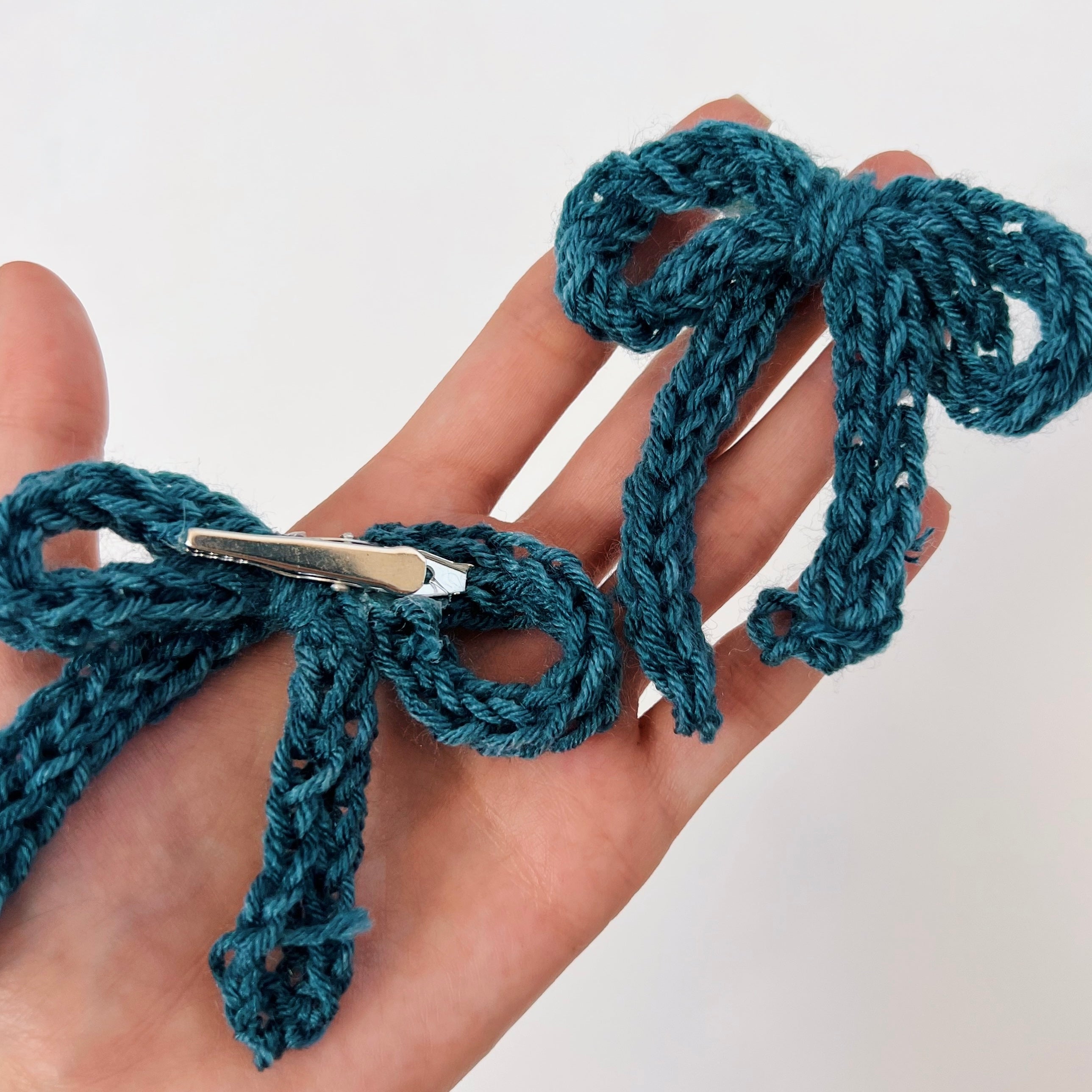 Handmade Knit Hairbows