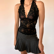 Frederick’s of Hollywood Lace Halter (S)