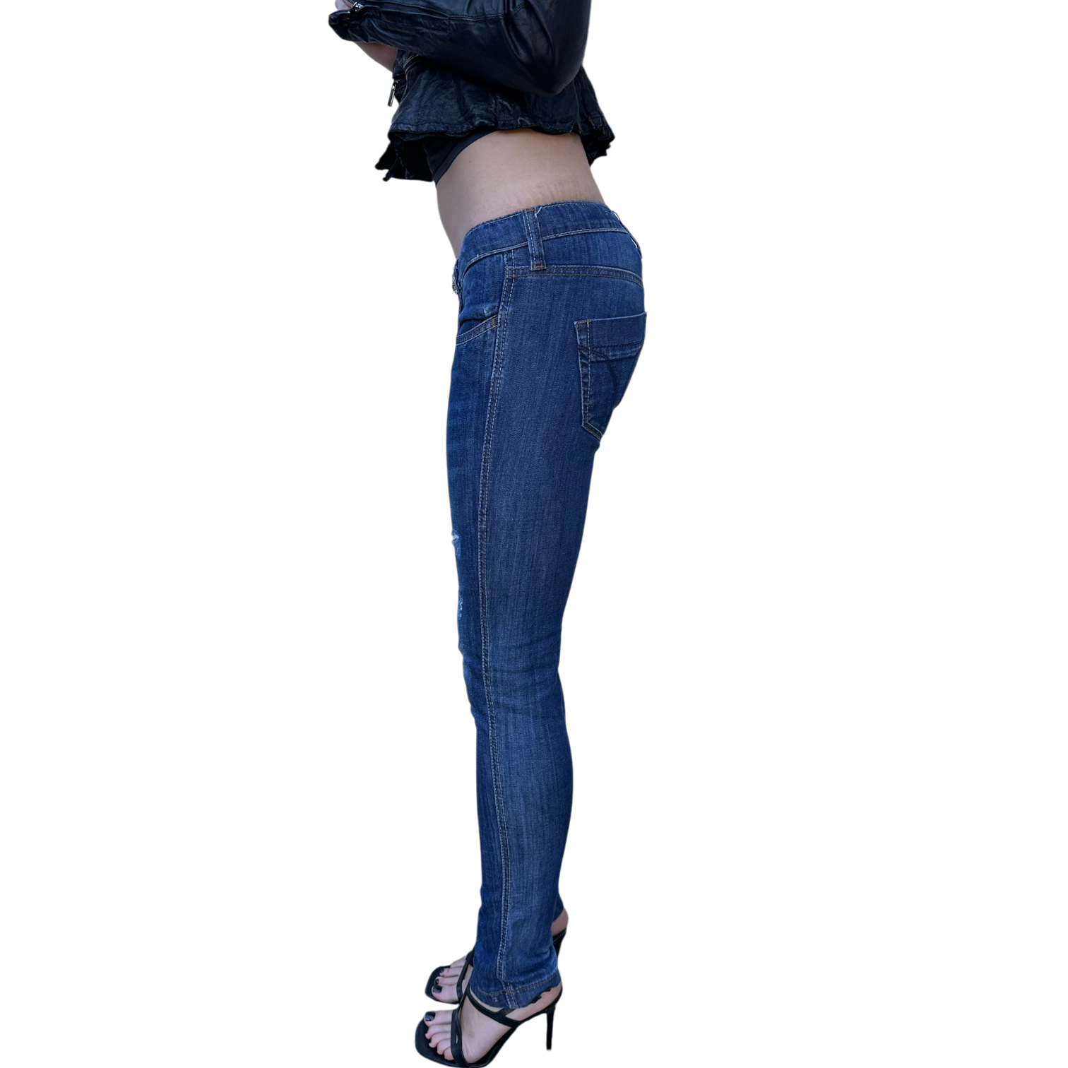 2010s Miss Sixty Blue Skinny Jeans (XS/S)
