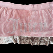 Reworked Juicy Couture Mini Skirt (XL)