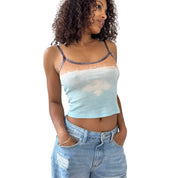 Vintage Naomi Campbell Jeans Knit Tank (S)