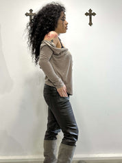 Vintage Avant Garde Multi Wear Button Top (XS-M)