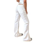 Vintage White Flared Diesel Jeans (S)
