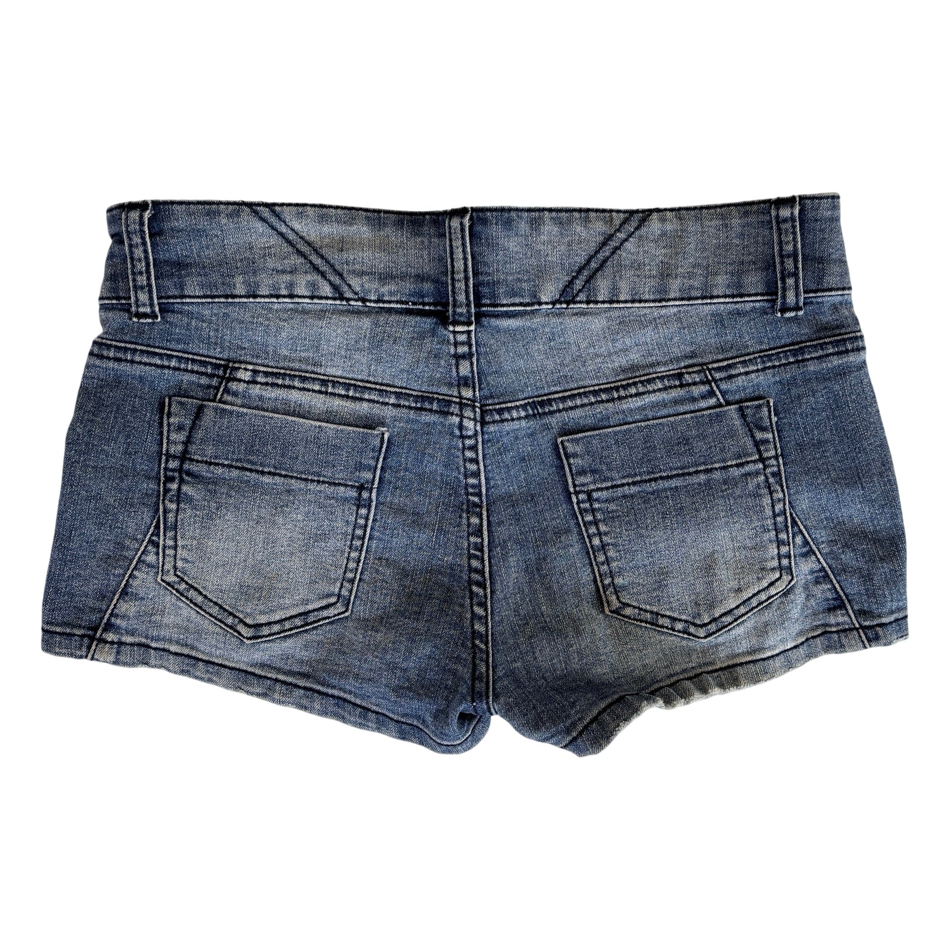 Denim Micro Shorts (XS/S)
