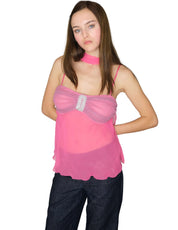 Pink Party Top (M)