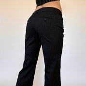 Y2K Pinstripe Trousers (XS/S)