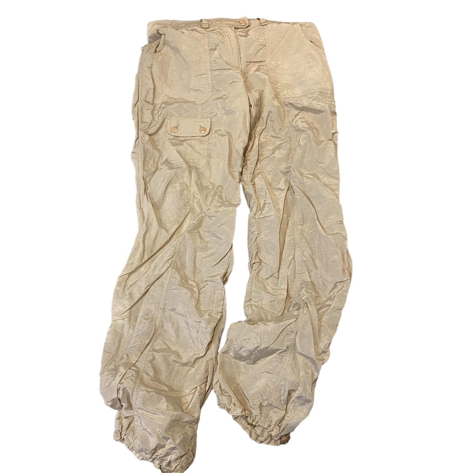 Vintage Ruched Cargo Pants (M)