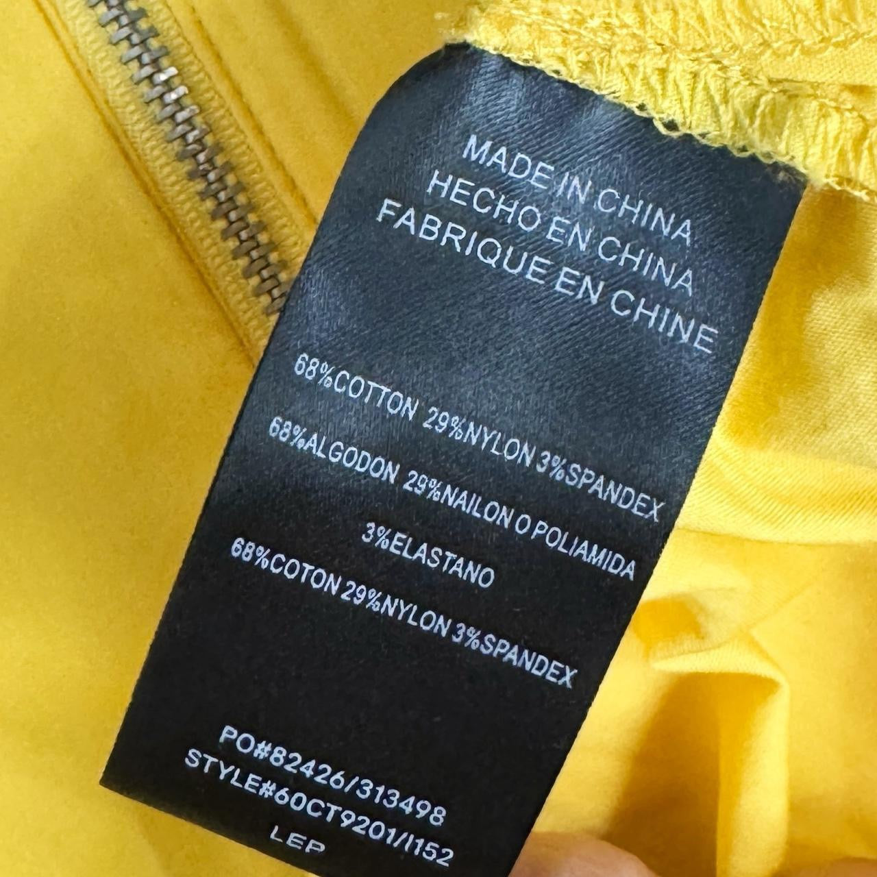 Bebe Yellow Cargo Tube Top (L)