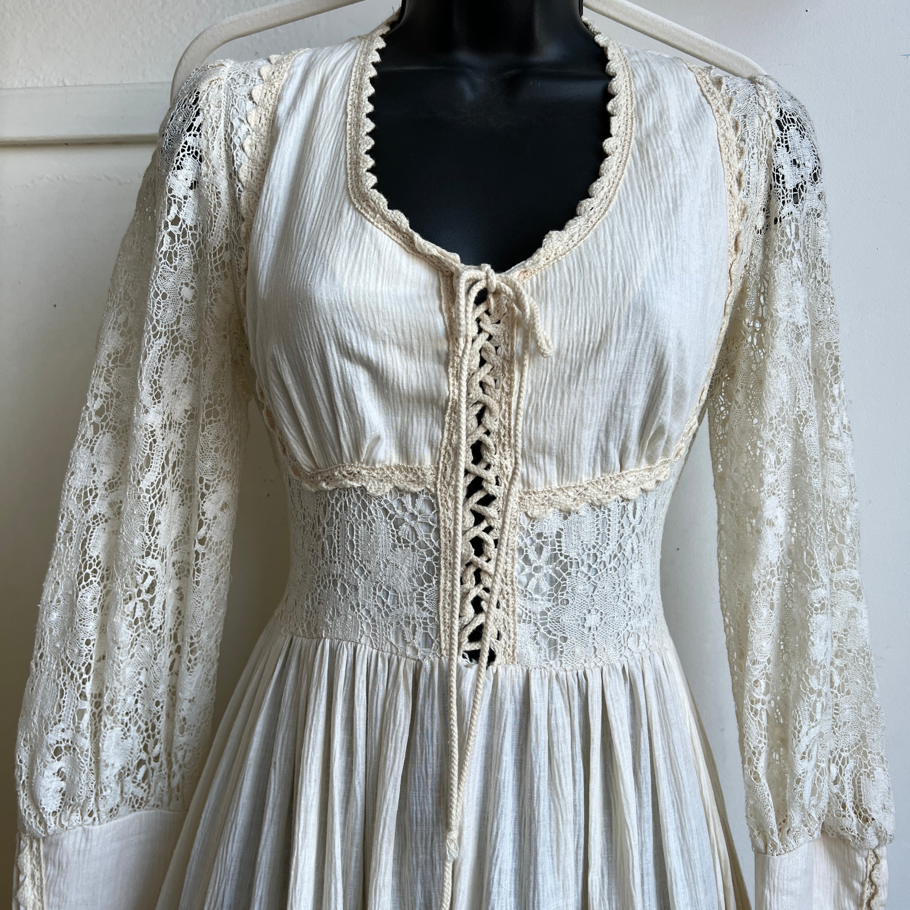 Vintage Gunne Sax prairie dress (S)
