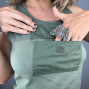 Morgan De Toi Utility Pocket Crop Top (M)
