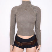 90s Asymmetrical Turtleneck (XS)