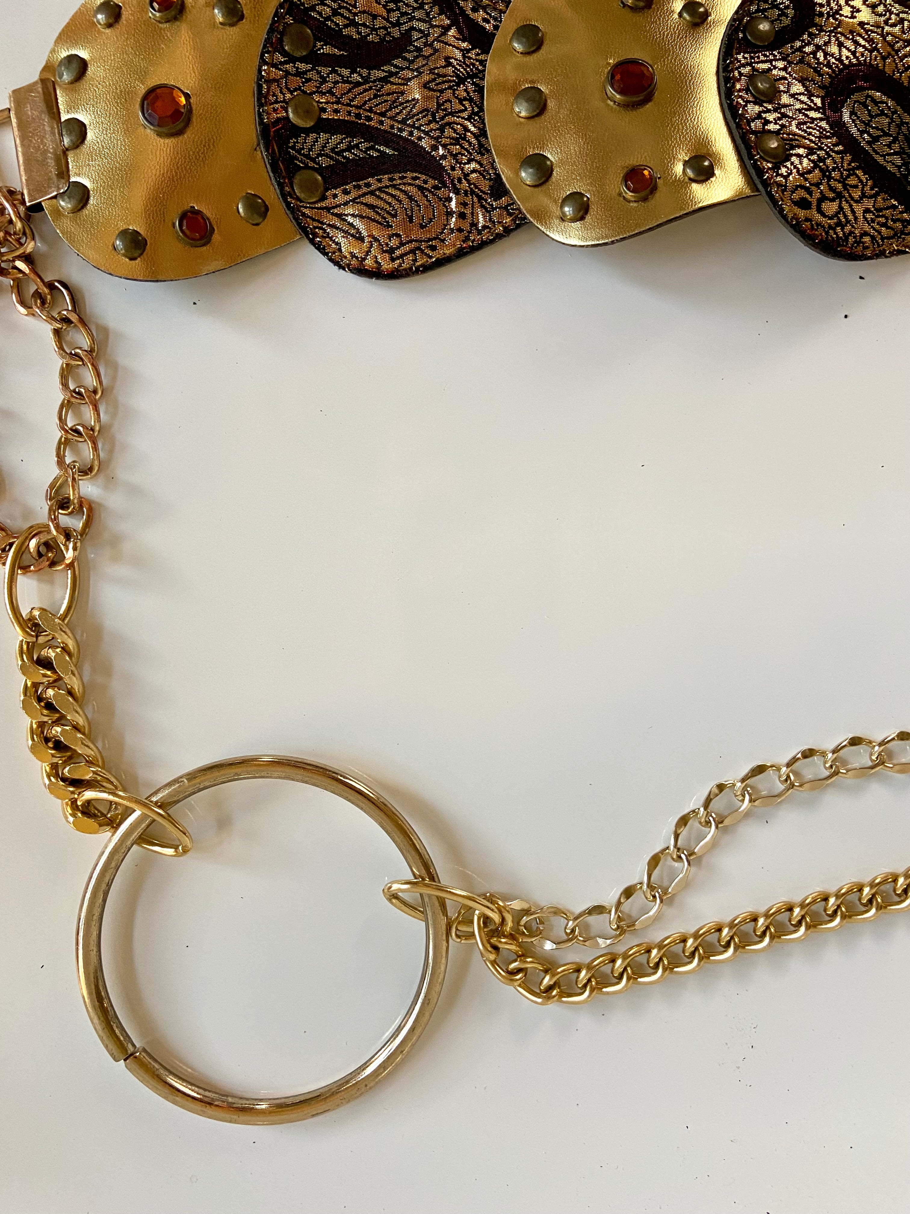 Statement gold belt