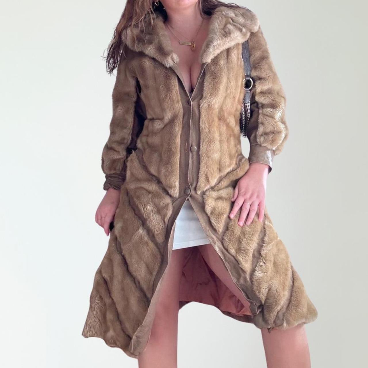 Vintage 70’s Fur Long Coat (M)
