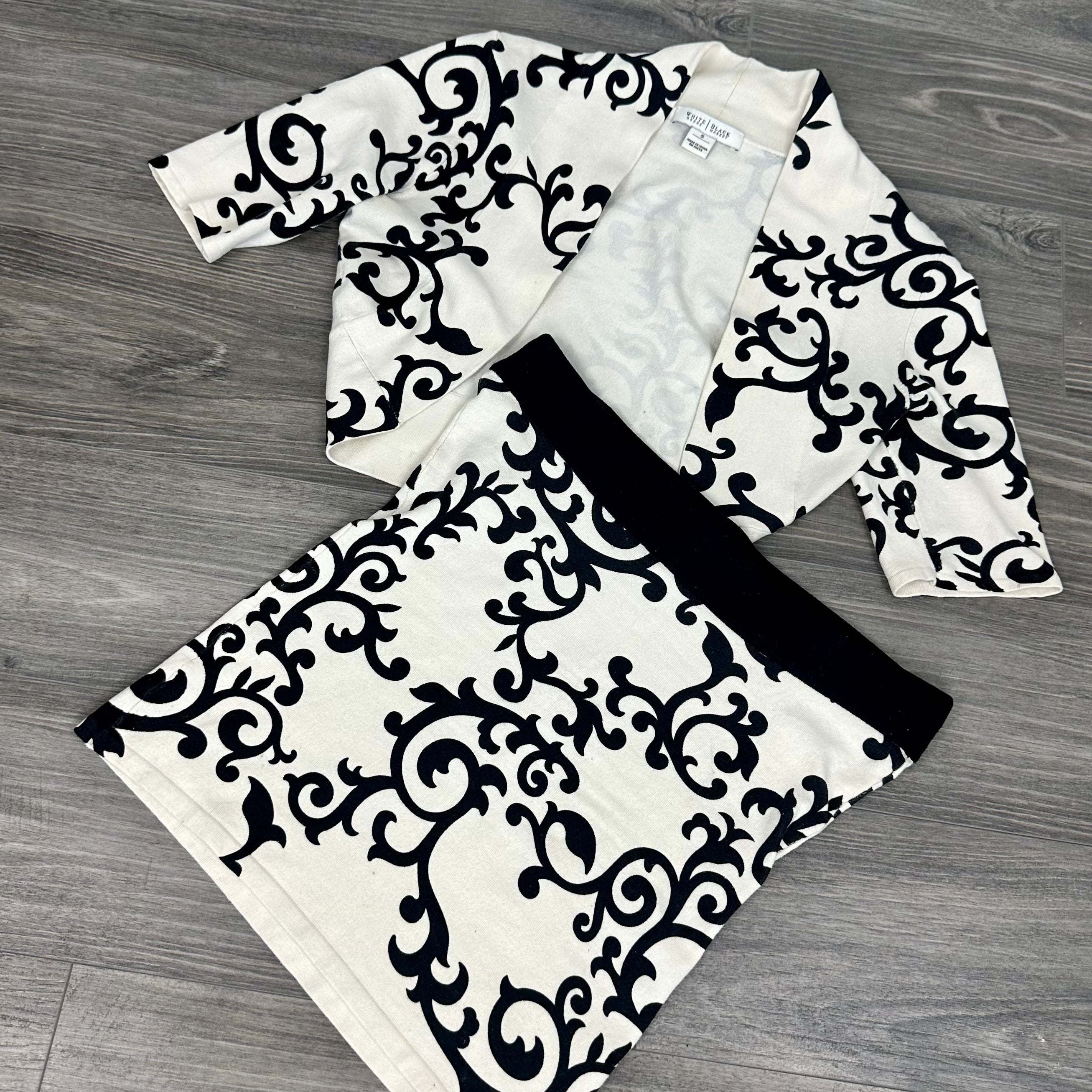 Office Siren Silk Bolero Set (S)